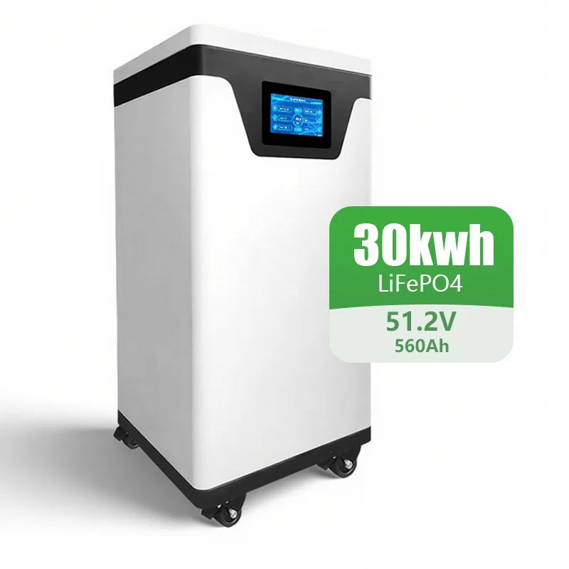 Batairea Ghilfheistíochta Aon-Phointe ón bhFabhrac 15kwh 30kwh Batairea Litiom 48V 51.2V 200ah 560ah Batairea Stacked Lifepo4 Le Inverter