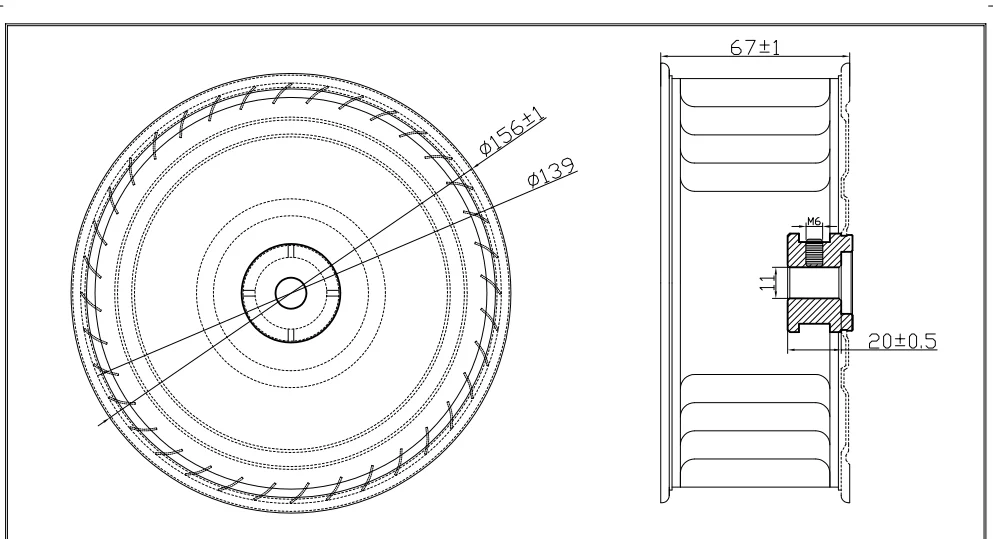 Centrifugal Fan, 220 V, Cast Iron - detail 12