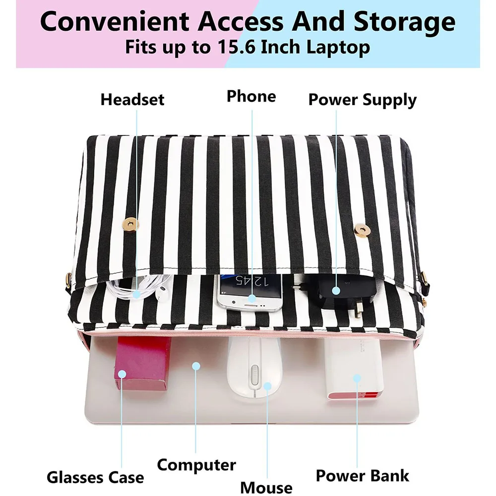 OEM модная женская тонкая сумка-тоут для ноутбука Высококачественная сумка-мессенджер через плечо водонепроницаемый противоударный защитный