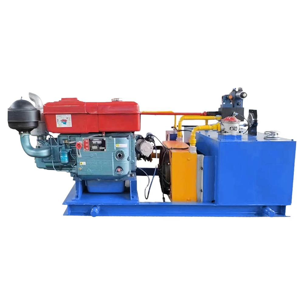 Gasoline Engine Driven Powered Operated Hydraulic Power Unit for Sale