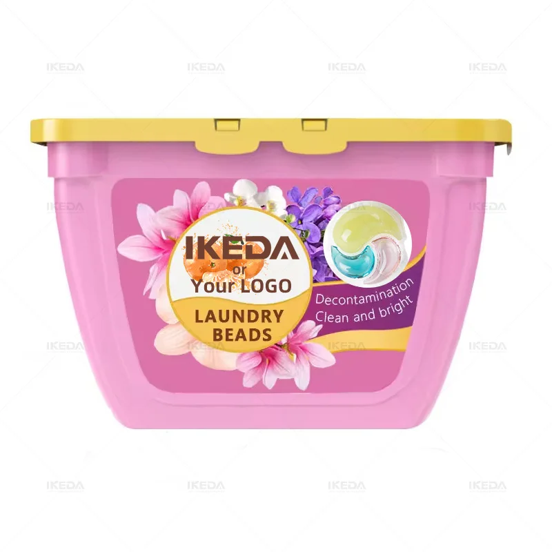 IKEDA Lab Scale Laundry Pod Machine Disposable 112 CO 3 Chamber Pods with Original Scent Detergent for Apparel