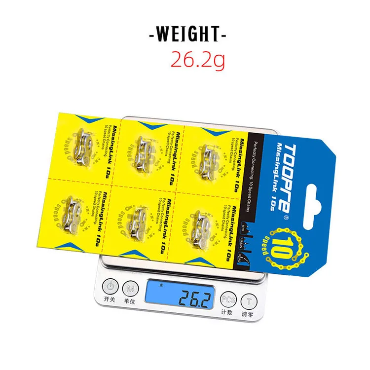 Maglie Di Collegamento Per Catena Bici - Toopre, Per 6/7/8/9/10/11/12 Velocità, Link Spaccato - Foto 6