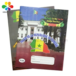 Cahier High Quality Custom School Supplies 17X22cm Student Exercise Book Notebook Wholesale