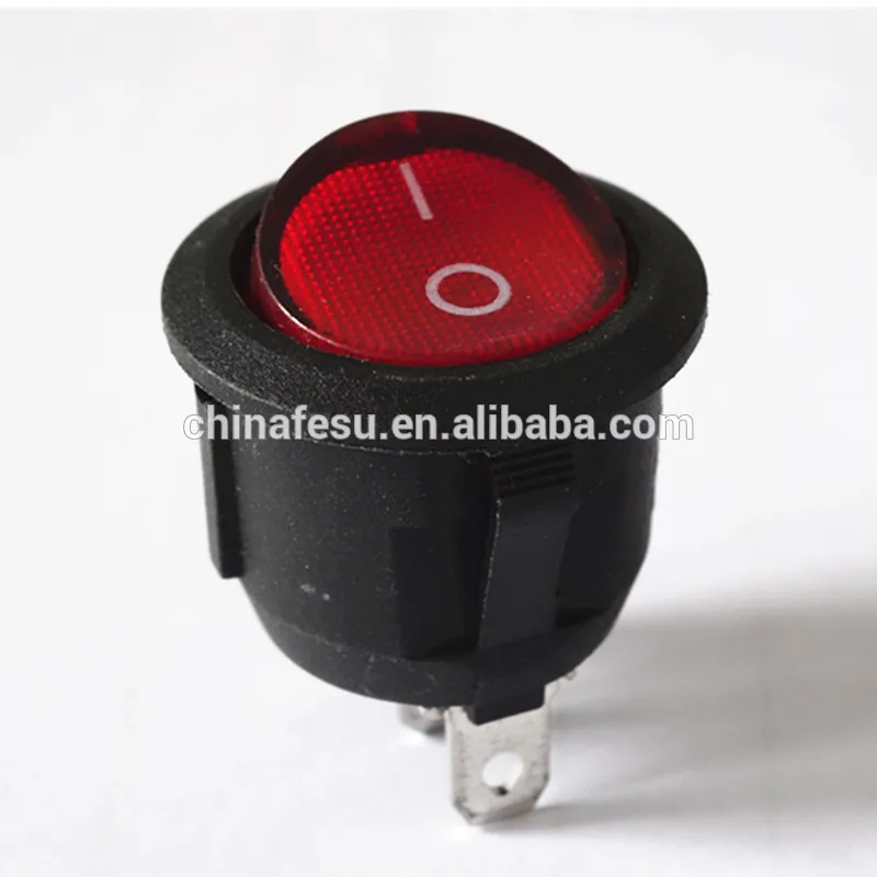 FS047B KCD4 t125 4pin/6pin 125V/250V 3 way ВКЛ-ВЫКЛ светодиодный Электрический кулисный переключатель