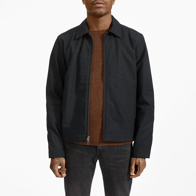 Canvas Filled Cotton Jacket Two-way 