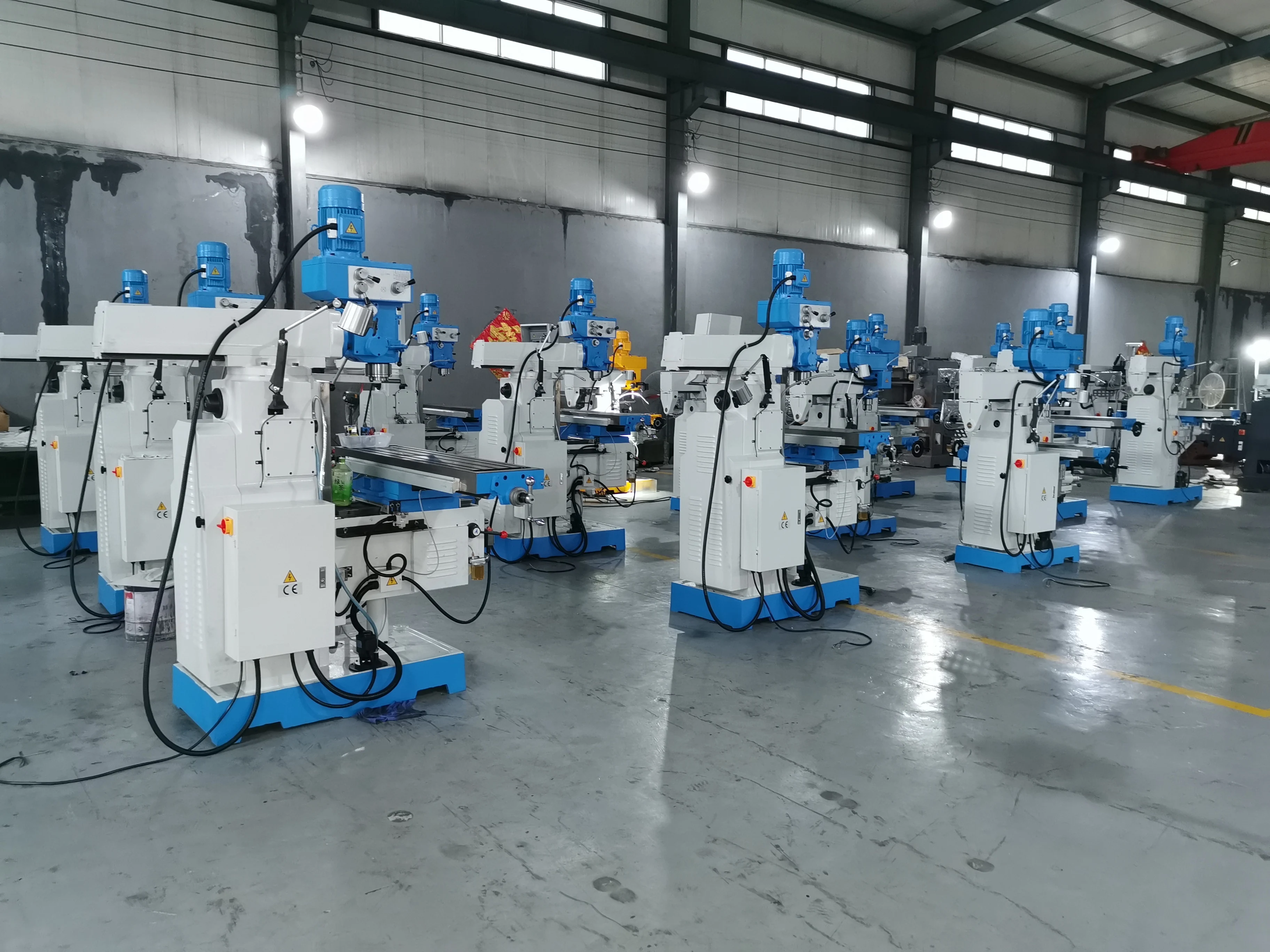 Universal Bridgeport Milling Machine ZX6350ZA for Metal Milling