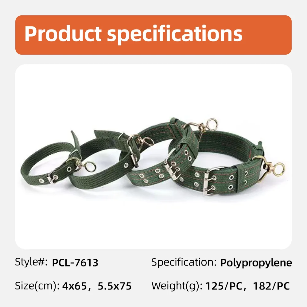 Wholesale Personalized Soft Dog Collar with Rivet Zinc Alloy Buckle Du - product detail 4