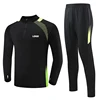 Conjunto de chándal de fútbol negro B