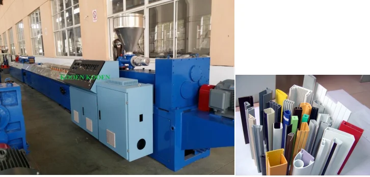 Plastic pvc/upvc pp pe wood plastic composite extruder wpc decking machine profile extrusion production wpc decking line