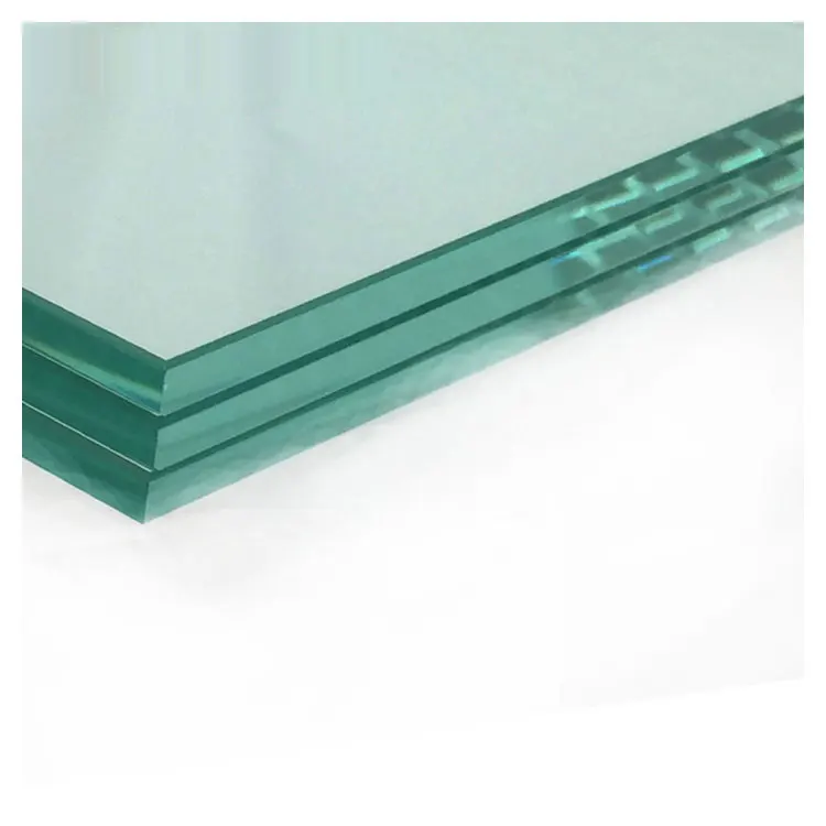 Industrial Glass Manufacturer 0.38 0.76 PVB SGP 6mm 12mm Laminated Safety Glass Hospital Hotel Use Wholesale Price