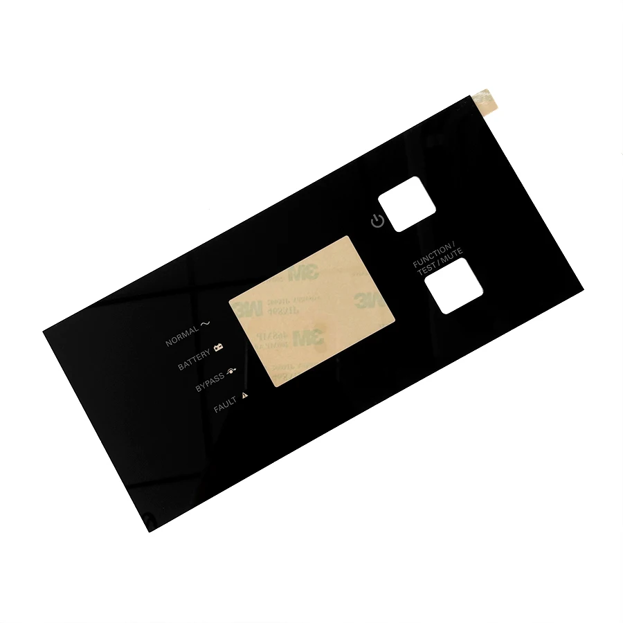 Adhesive Custom Front Panel Device PC Nameplate Labels Display Sticker ...