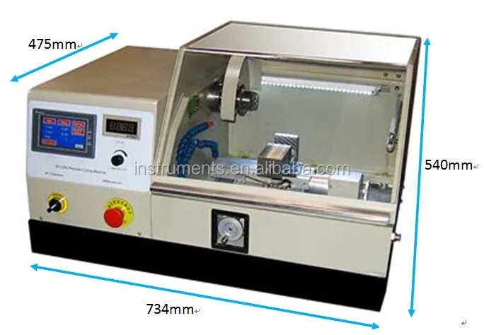 Low Speed Diamond Cutting Machine Suitable for the Precision Cutting of Material Analysis Samples