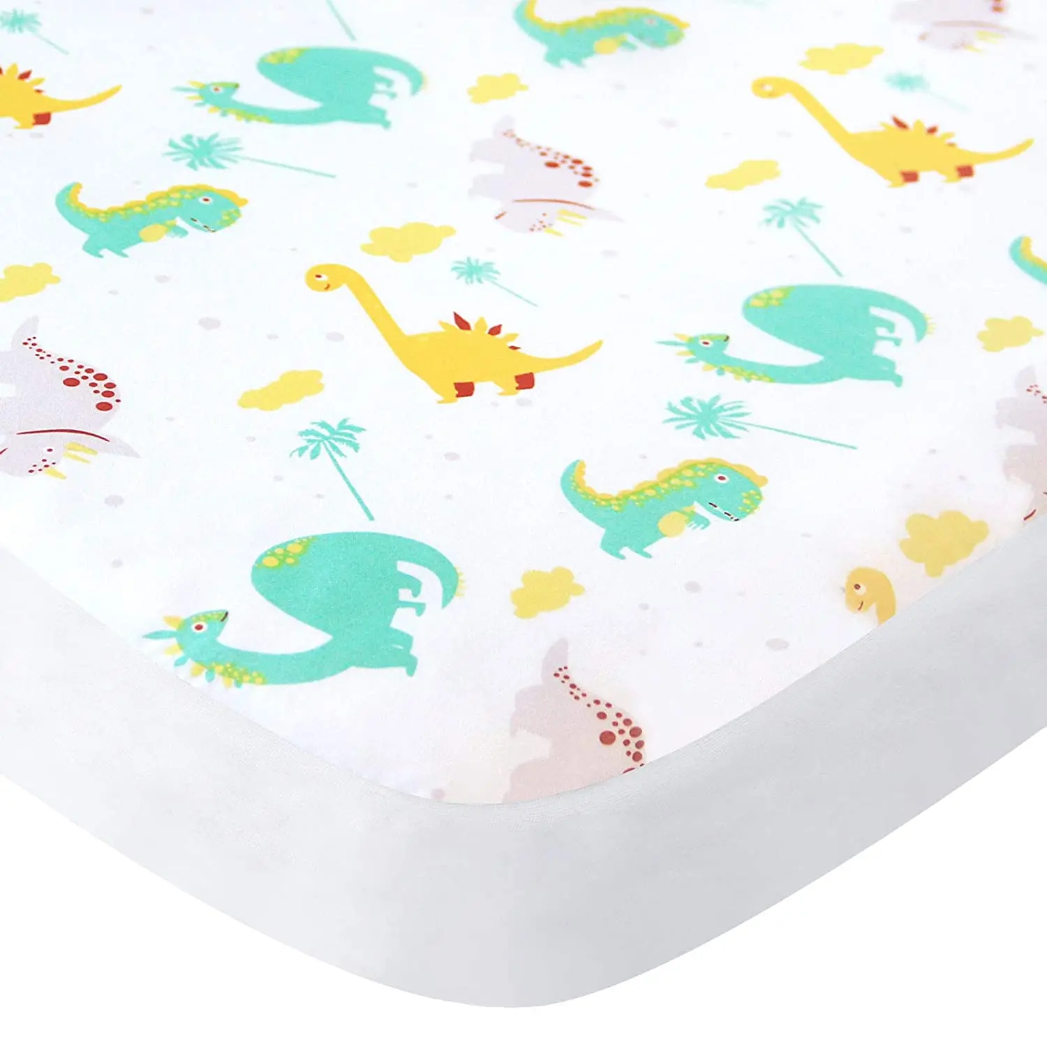 Factory Support Customize Stretchy Mini Crib Sheets Soft And Breathable