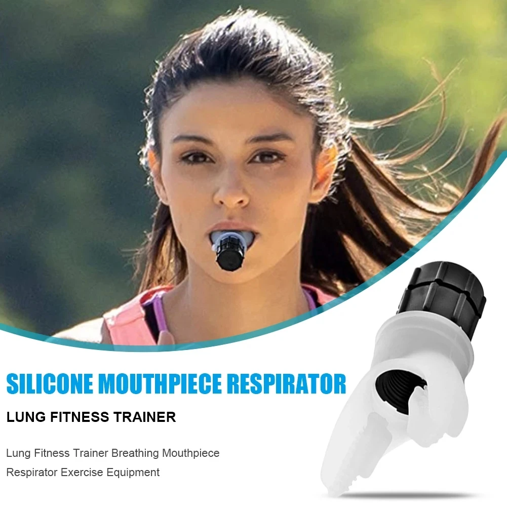 Exercise Lung Face Mouthpiece Respirator Fitness Equipment For ...