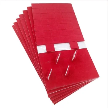 Hot Sale High Quality 18X18 3+1Mm Glass Protectors Eva Sheet And Shipping Pads Anti-Collision Red Eva Pads With Adhesive Back