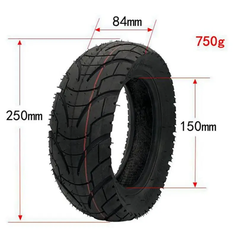 EU warehouse TUOVT 10x3.0 Tire 80/65-6 Tyre Inner Wear-resistant Pneumatic Wheel Parts For Electric Scooter 10 Inch Tire