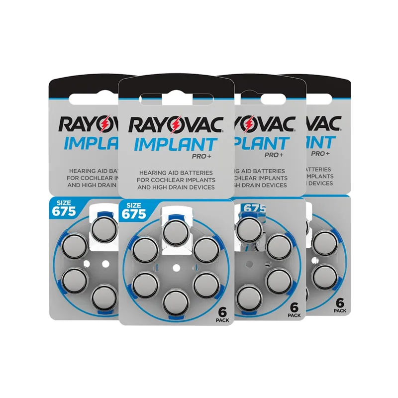 Audifonos Para Sordos Battery Hearing Aids Battery Rayovac New Implant ...