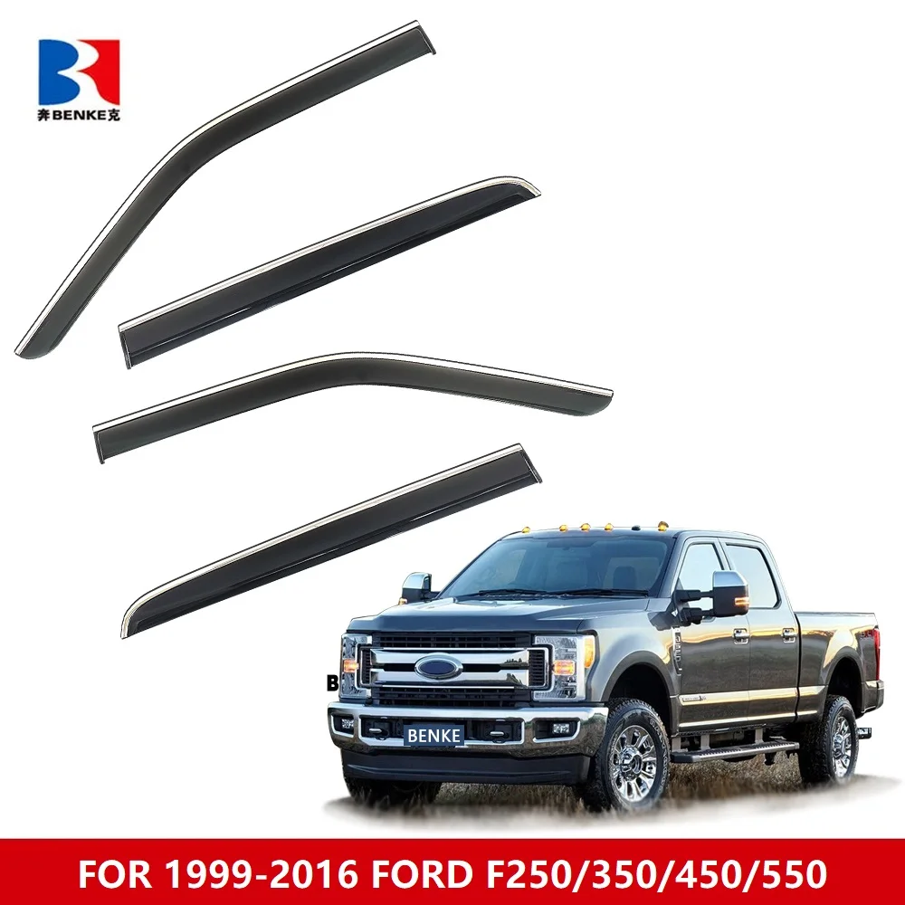 USベントバイザー、ドアバイザー フォードF250 / F350 / F450のための自動Ventshade AVS 682503 2p