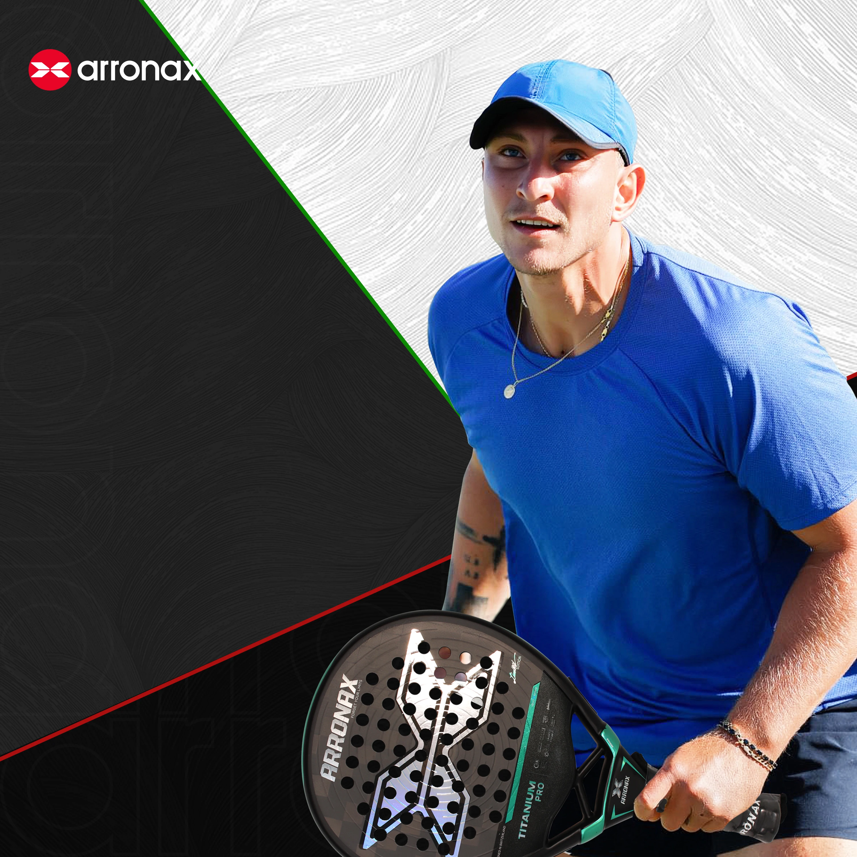 Arronax Padel AT10 2025 Model 18K Carbon Black Eva Core