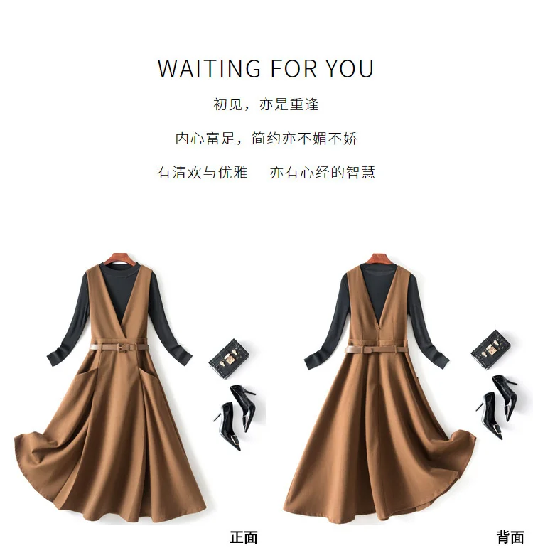De Moda Vestido De Tirantes 2021 Invierno De Las Mujeres Suéter Nuevo Falda  2 Pieza Traje De Falda - Buy De Moda De Nuevo De Invierno De Las  Mujeres,Correa De Vestido De