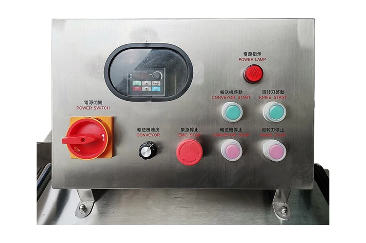 Cooked Meat Slicing Machine Electric Biltong Cutter Meat Cutting Slicer Automatic Ham Slicing Machine