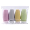 4-bottle set with PEVA bag