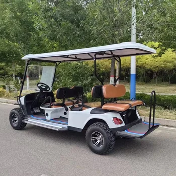 6 Seater Electric Golf Cart, Sightseeing Car, Cheap Cart for Hotel