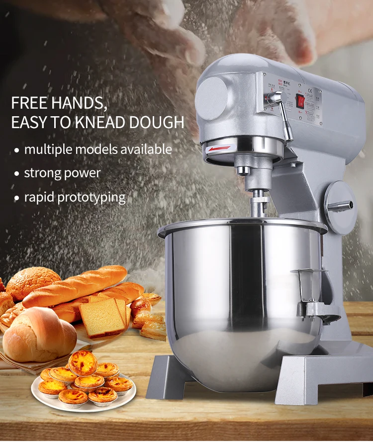 Commercial Dough Stand Mixer 10l Rotary Bread Food Flour Mixer Machine For Bakery Buy Flour