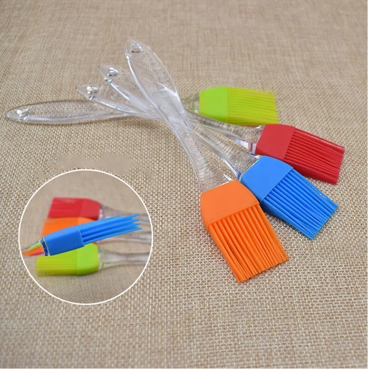 Small Size Heat Resistant Silicone Basting Grill Oil Brush Baking Butter  Pastry Brush For BBQ Kitchen Tools - Buy Small Size Heat Resistant Silicone  Basting Grill Oil Brush Baking Butter Pastry Brush