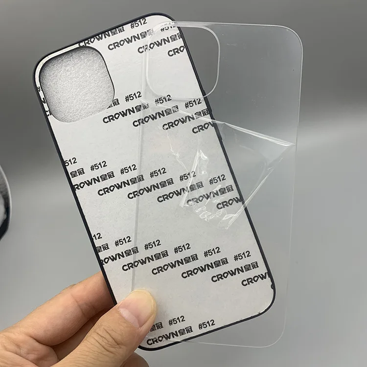 product laudtec high quality uv printing blank acrylic phone cases tpu pc 08soft glass with adhesive tape for iphone for samsung sjk980-30