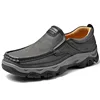 Estilo slip-on gris
