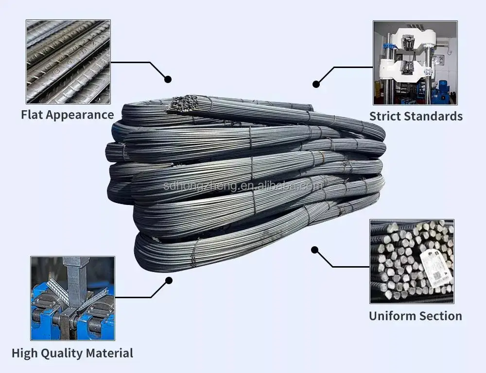 Best Reinforcing Steel Rebar Liberia Made For Construction By Hz Steel