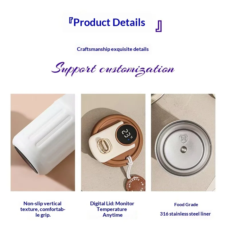 Digital insulated cup business gift set enhances corporate image high-end souvenirs customized corporate logo preview 6