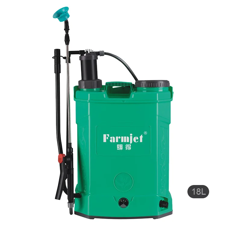 Farmjet 16L Types of Knapsack Sprayer Agricultural Atomizer Plastic Water Tank Liquid Sprayer