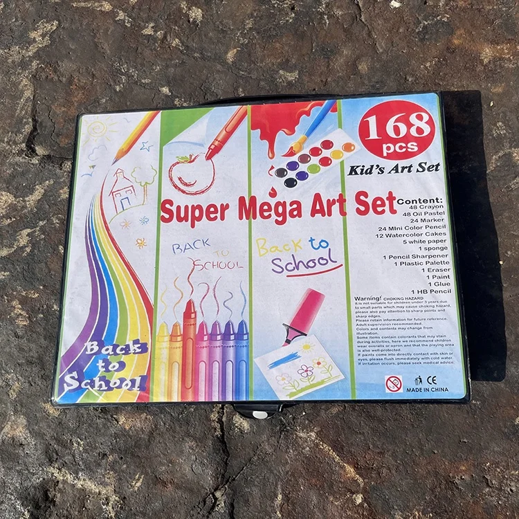Back to School - Product details of 168 Pcs Super Mega Art