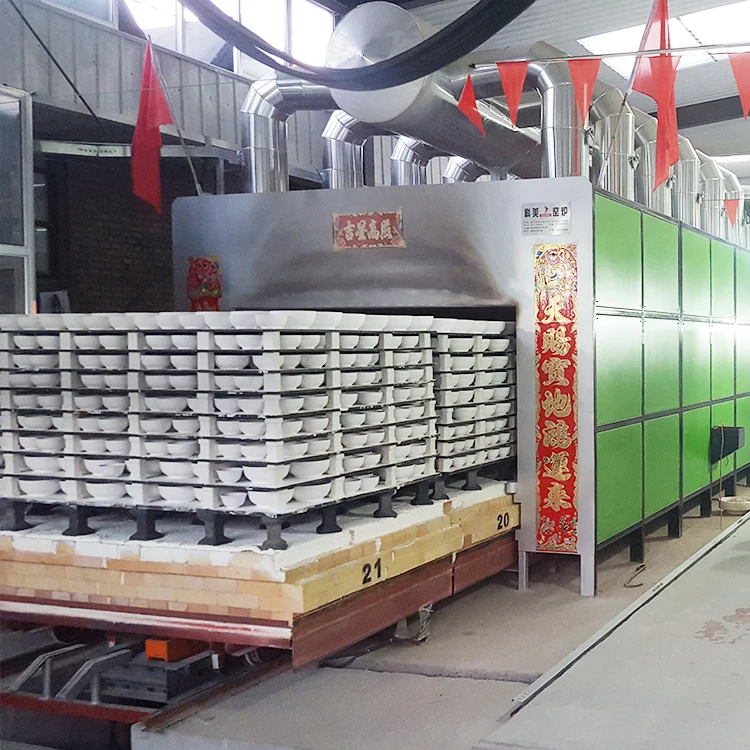 KEMEI Advanced Technology Tableware Tunnel Kiln
