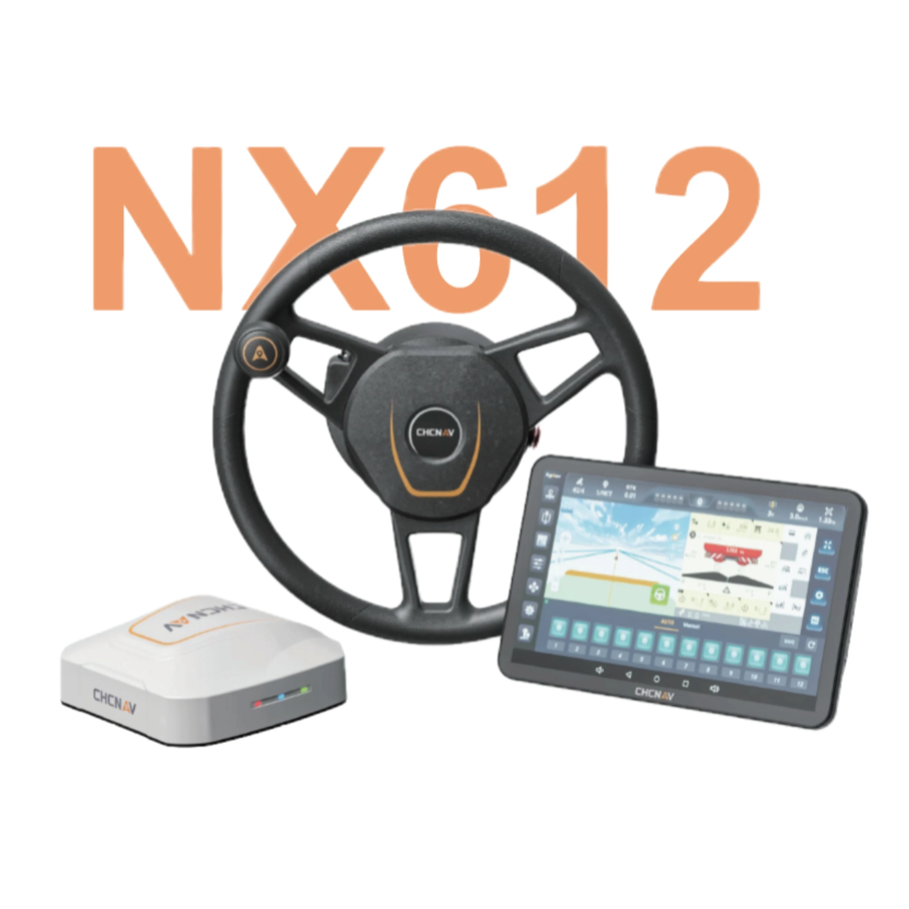 CHCNAV NX612 自動操縦システム - 12.1インチスクリーン、IP67防塵防水