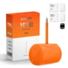Orange-Plastic Valve MTB 26 Inch-45mm