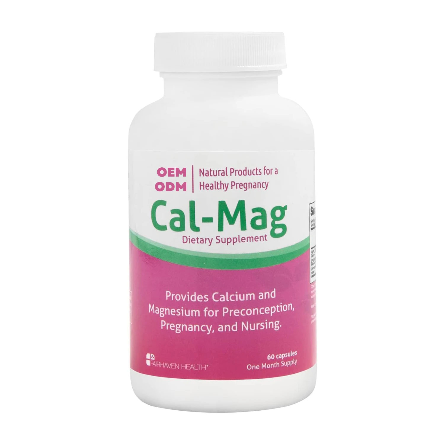 Cal-Mag Pregnancy Lactation Supplement Calcium Magnesium Vitamin D3 ...