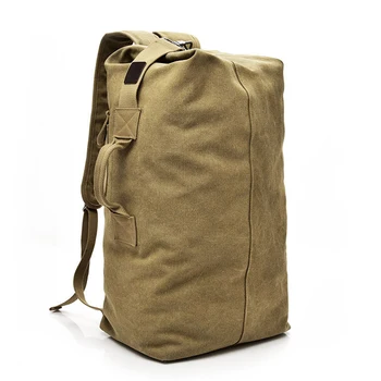 Durable Utility Canvas Backpack Tactical Canvas Backpack Outdoor Tactical Rucksack