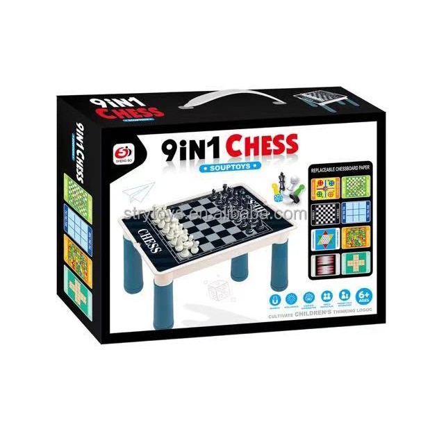 International Chess Set With Magnet And Sato Box 31x31Cm Fre