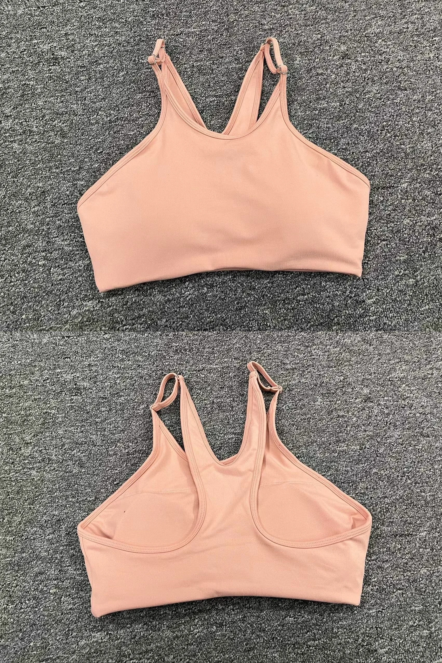 One-piece Adjustable sports bra for women high-intensity shock-proof fitness running bra yoga wear beautiful back bra manufacture