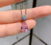 Pink diamond pendant