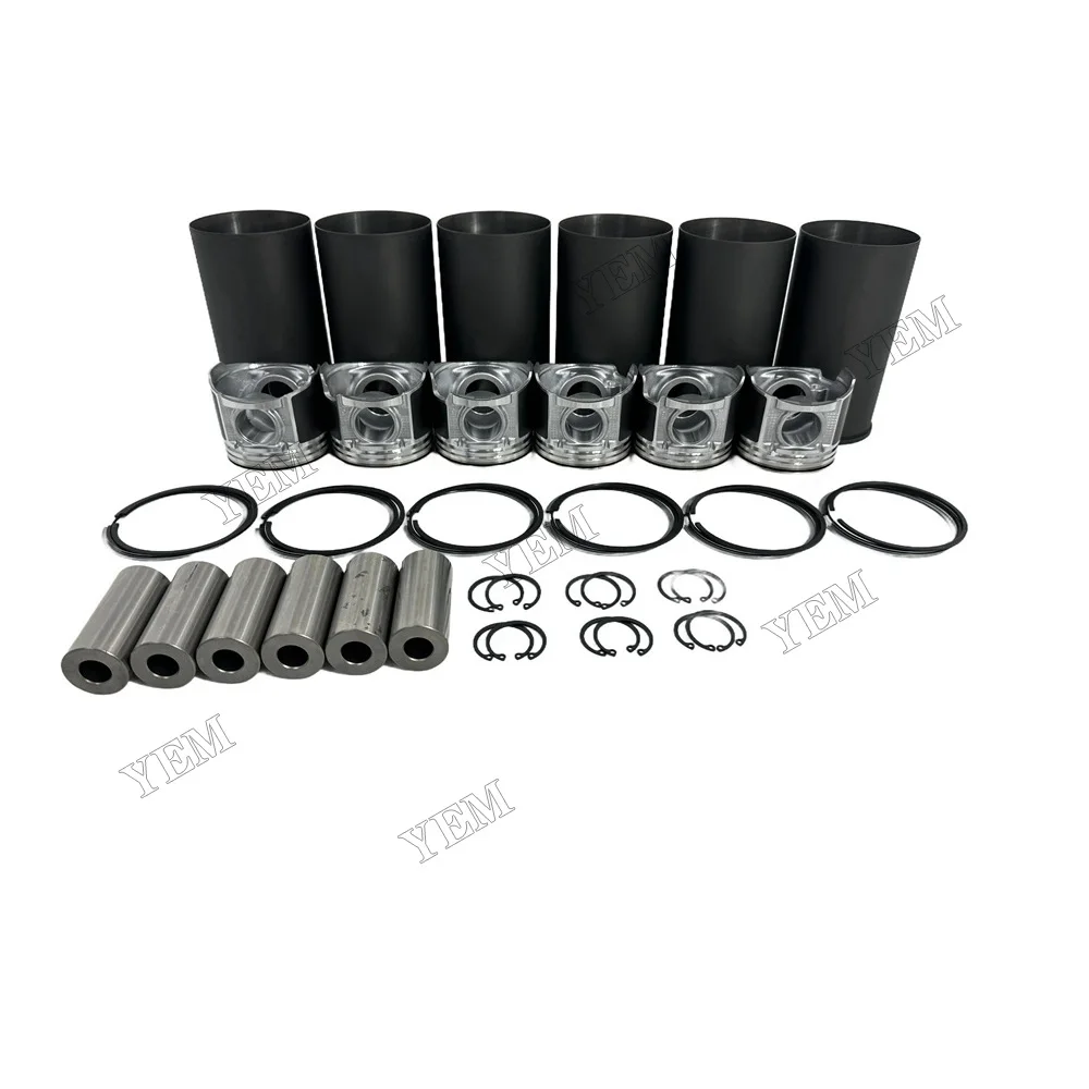 Cylinder Liner Kit Fit for Hino W06D Engine Parts 3