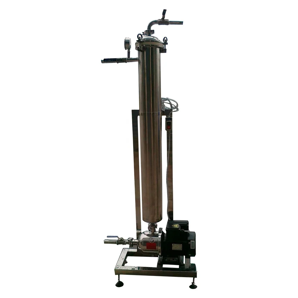 Small Scale Fruit Juice Filter Processing Equipment for Clarification
