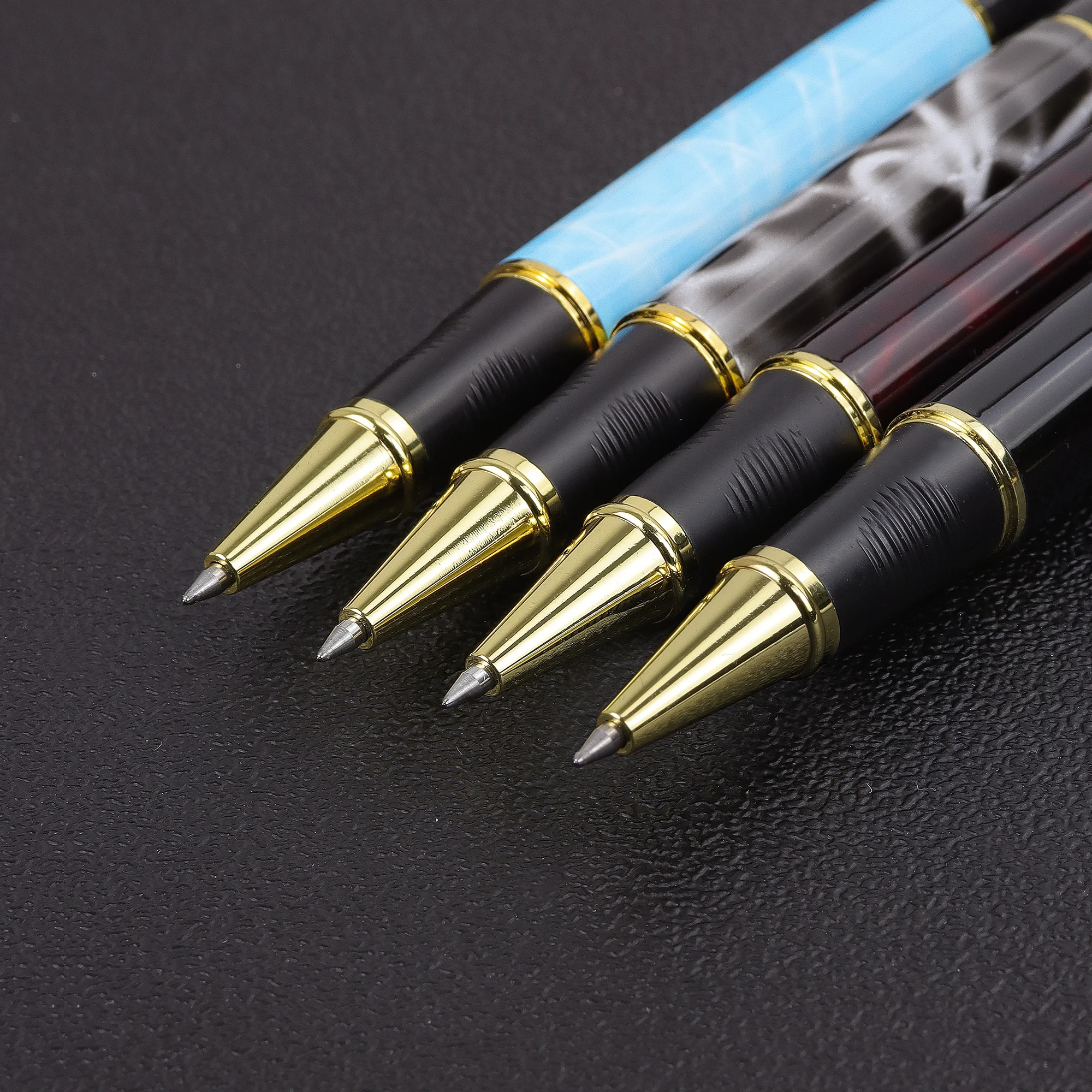 Высококачественная Роскошная каллиграфическая перьевая ручка распродажа разные мраморные цвета средняя тонкая