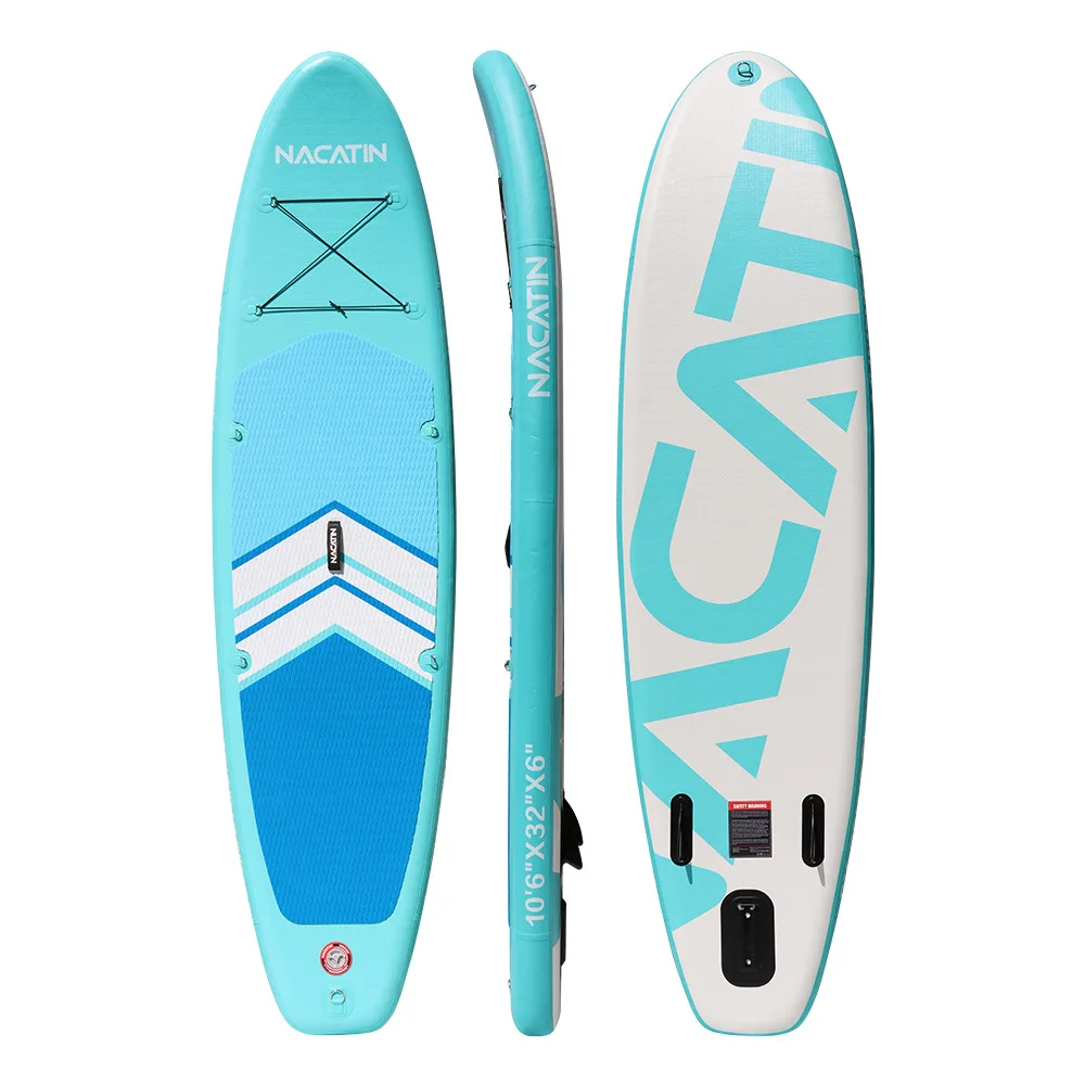 Futchoy Planche de stand up paddle gonflable 320 x 76 x 15 cm pour tous les niveaux de