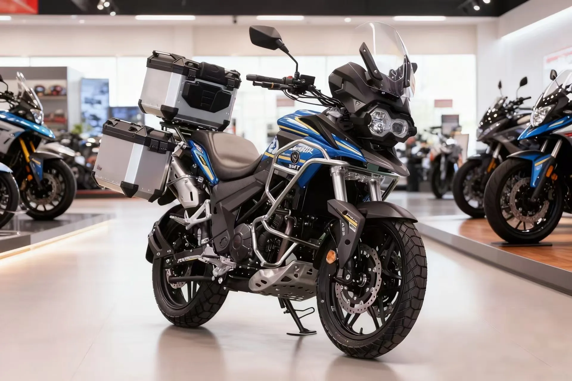 Cyclone Rx3s Chinese-Made Used RX3S 400 | Zongshen Cyclone Adventure Bike | Twin ...