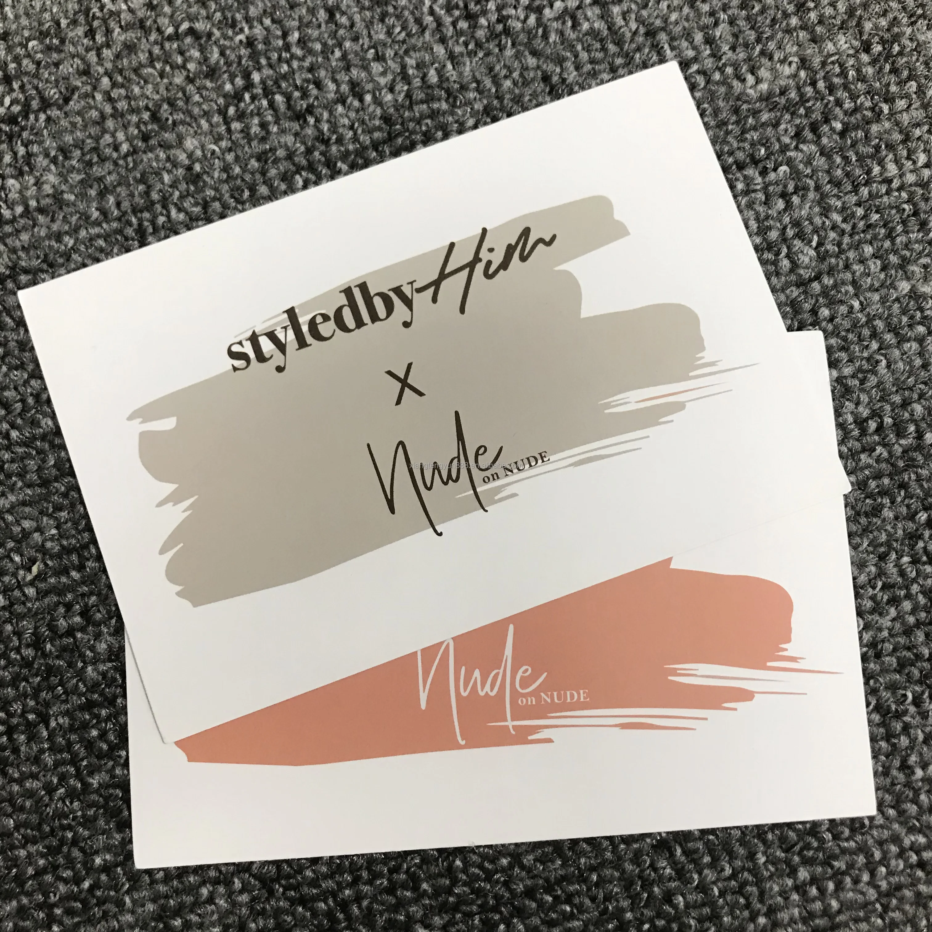 Cheap Good Quality Product Insert Thank You Card Get 5 Star Offset Printing Business Card Card Custom Custom Size