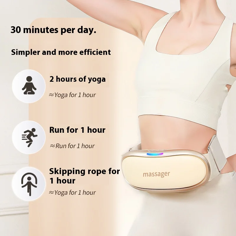 Oways Slimming Belly Fat Massage Belt Belly Fat Burning Belt For